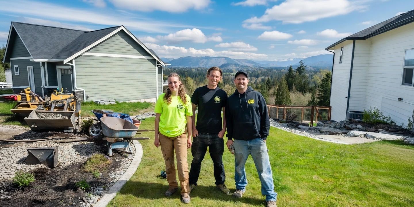 The ULC team standing together on a job site